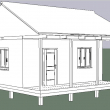 Каркасный дом 4х6 - Дачное строительство | Окна, балконы, лоджии
