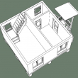 Каркасный дом 5х5 с мансардой 3х5 - Дачное строительство | Окна, балконы, лоджии