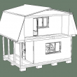 Каркасный дом 5х5 с мансардой  - Дачное строительство | Окна, балконы, лоджии