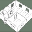 Проект каркасного дома 7х7 с верандой-пристроем - Дачное строительство | Окна, балконы, лоджии