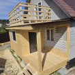 Пристрой каркасный 2.5 х 7.6 с балконом - Дачное строительство | Окна, балконы, лоджии