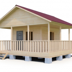 Проект каркасного дома 4х4 - Дачное строительство | Окна, балконы, лоджии