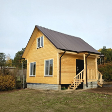 Каркасный дом 5х5 с мансардой - Дачное строительство | Окна, балконы, лоджии