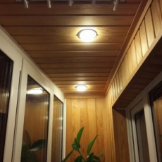 Освещение и розетки на балконе  - Дачное строительство | Окна, балконы, лоджии