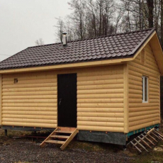 Каркасная баня 3х6 - Дачное строительство | Окна, балконы, лоджии