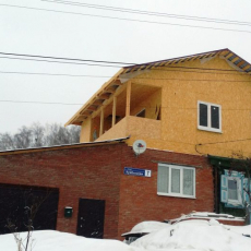 Пристрой каркасный 8.2 х 9.5 - Дачное строительство | Окна, балконы, лоджии