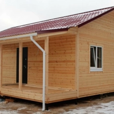 Каркасный дом 6х9 - Дачное строительство | Окна, балконы, лоджии