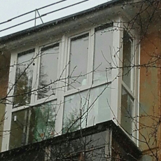 Балкон 2.4м в хрущевке, панорамный - Дачное строительство | Окна, балконы, лоджии