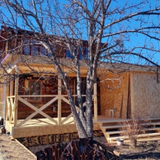 Пристрой каркасный 2.3 х 9 с верандой - Дачное строительство | Окна, балконы, лоджии