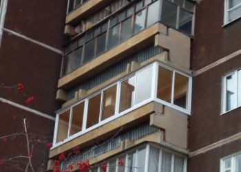 Лоджия 5.7м на ЖБИ - Дачное строительство | Окна, балконы, лоджии