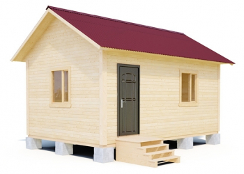 Проект каркасного дома 4х6 - Дачное строительство | Окна, балконы, лоджии