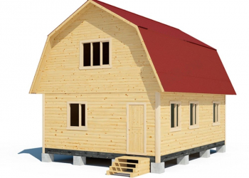 Проект двухэтажного каркасного дома 6х8 - Дачное строительство | Окна, балконы, лоджии