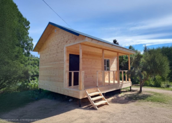 Каркасный дом 4х4.5 - Дачное строительство | Окна, балконы, лоджии