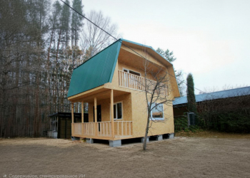 Каркасный дом 5х5 с мансардой  - Дачное строительство | Окна, балконы, лоджии