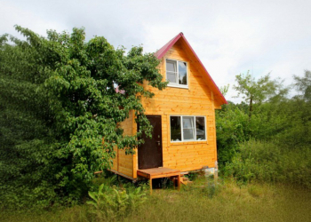 Каркасный дом 4х5 с мансардой - Дачное строительство | Окна, балконы, лоджии