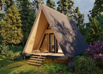 А-Фрейм 5х6 «под ключ» - Дачное строительство | Окна, балконы, лоджии