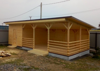 Постройки для отдыха - Дачное строительство | Окна, балконы, лоджии