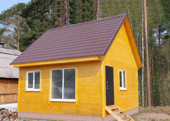 Каркасный дом 6х6 с мансардой 3.75х6 - Дачное строительство | Окна, балконы, лоджии