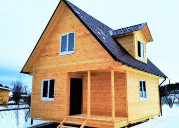 Каркасный дом 6х7.5 с мансардой и "кукушкой" - Дачное строительство | Окна, балконы, лоджии