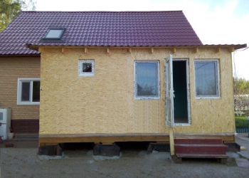 Пристрой каркасный 3 х 5 - Дачное строительство | Окна, балконы, лоджии
