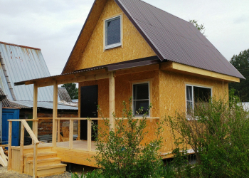 Каркасный дом 4х5 с мансардой 3х5 - Дачное строительство | Окна, балконы, лоджии