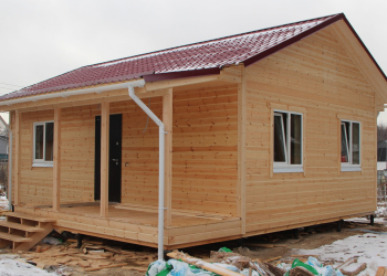 Каркасный дом 6х9 - Дачное строительство | Окна, балконы, лоджии