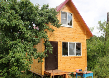 дом 4х5 м. №1 - Дачное строительство | Окна, балконы, лоджии