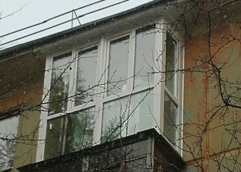 Балкон 2.4м в хрущевке, панорамный - Дачное строительство | Окна, балконы, лоджии