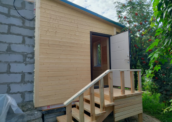 Пристрой каркасный 3 х 5 - Дачное строительство | Окна, балконы, лоджии