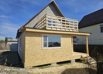 Пристрой каркасный 2.5 х 7.6 с балконом - Дачное строительство | Окна, балконы, лоджии