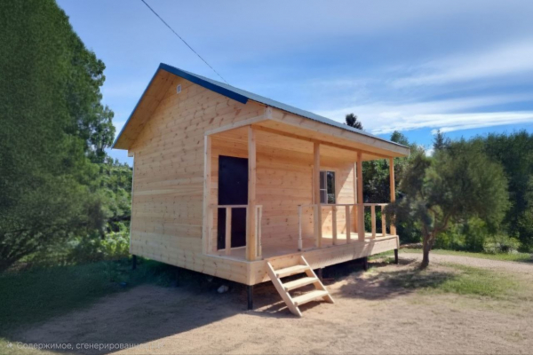 Каркасный дом 4х4.5 - Дачное строительство | Окна, балконы, лоджии