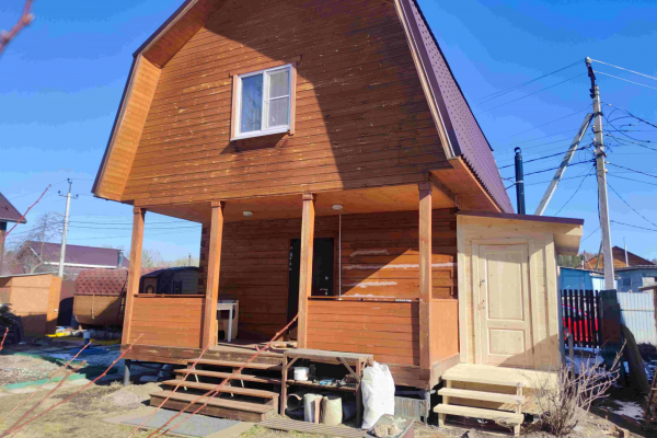 Пристрой каркасный 1.5 х 4 с крыльцом. дата строительства 08.04.2020г. - Дачное строительство | Окна, балконы, лоджии