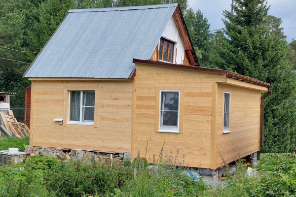 Пристрой каркасный 2.5 х 5.7  - Дачное строительство | Окна, балконы, лоджии